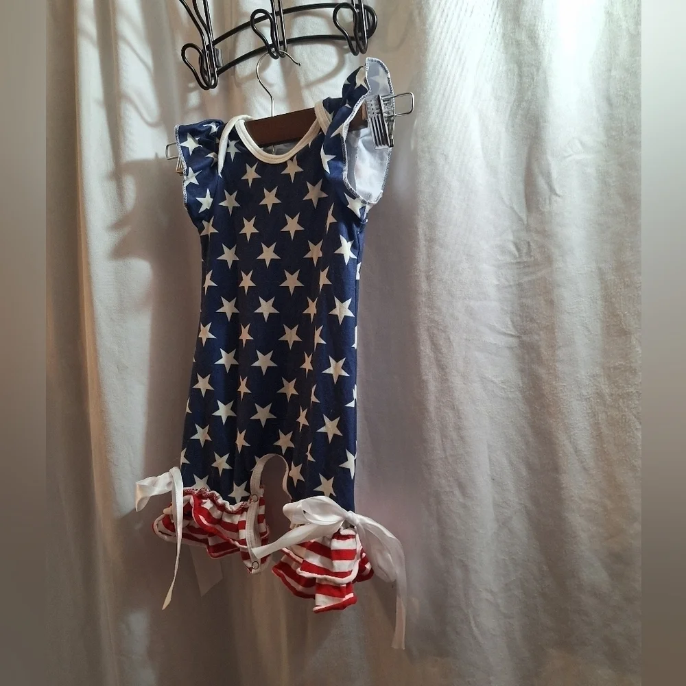 Independent day stars and stripes 2XS